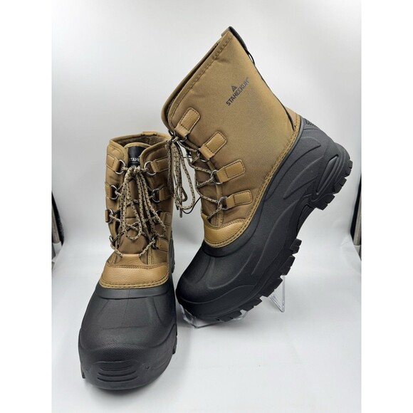 Staheekum Men´s Insulated Snow Boots Brown Black...